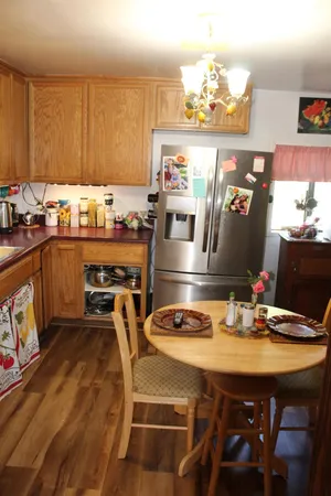 a view of a entryway door of the house