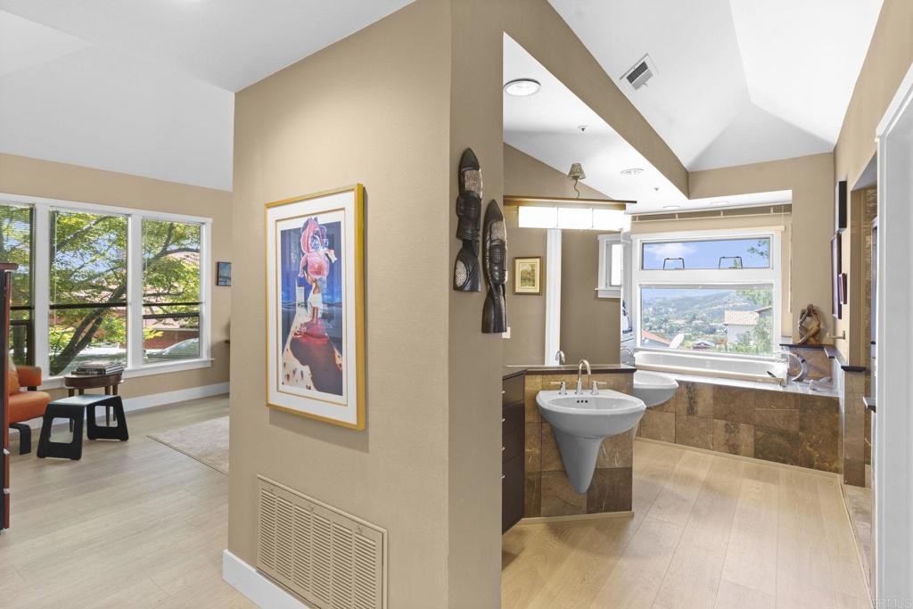 14645 High Valley Road Poway, CA 92064 - Photo 20 of 34 a lobby with furniture and floor to ceiling window