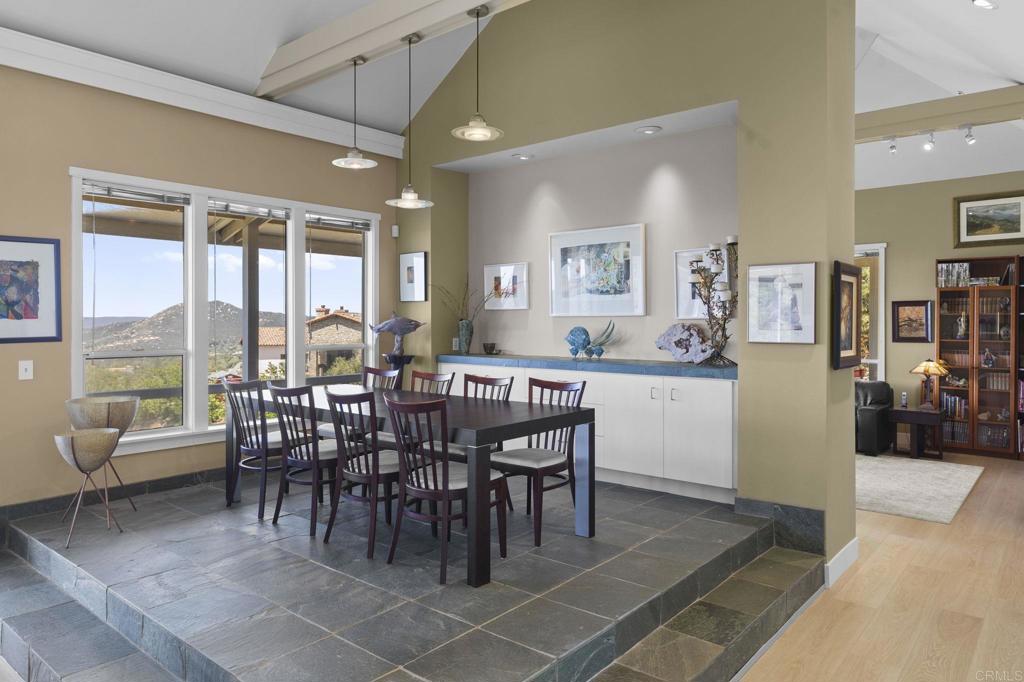 14645 High Valley Road Poway, CA 92064 - Photo 10 of 34 a view of a dining room with furniture window and outside view