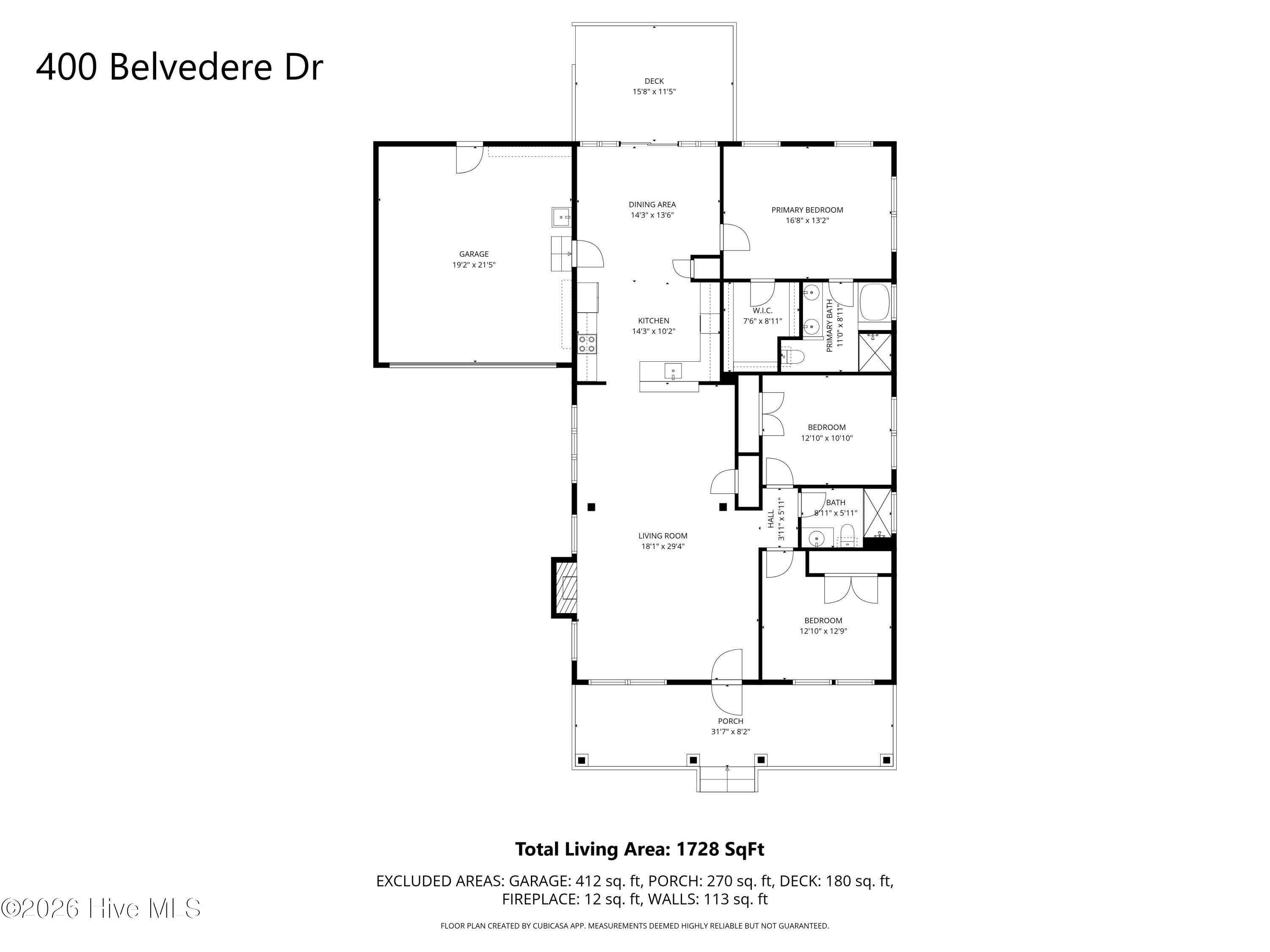400 Belvedere Drive Holly Ridge, NC 28445 - Photo 42 of 42 FloorPlan_400_belvedere_drive