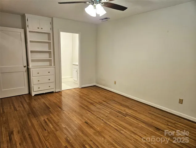 wooden floor in an empty room