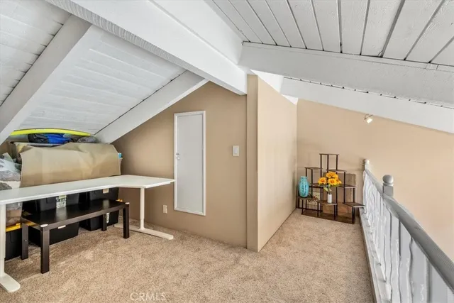 a view of a porch with furniture