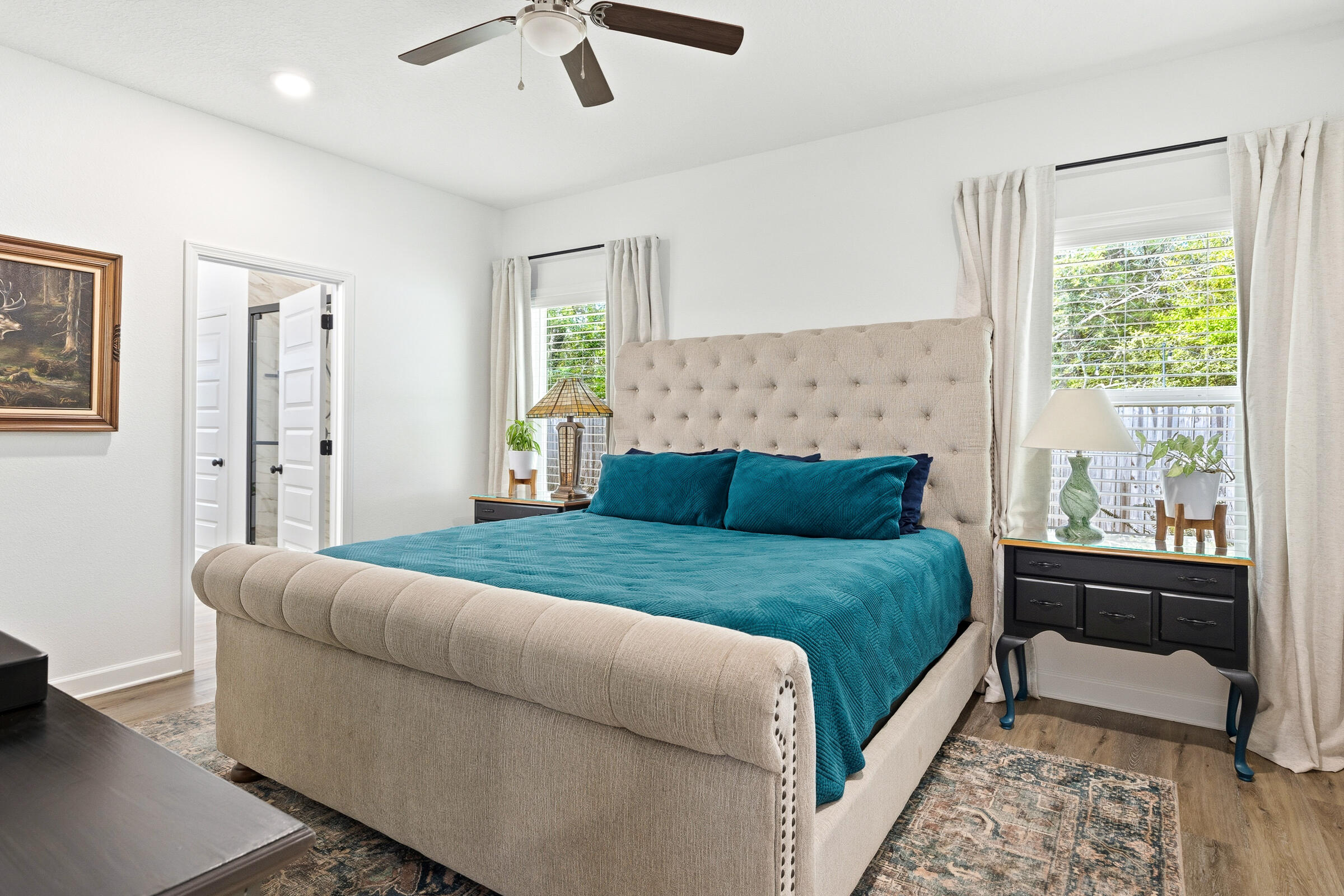 65 Marsh Landing North Freeport, FL 32439 - Photo 13 of 35 a bed room with a bed and a couch