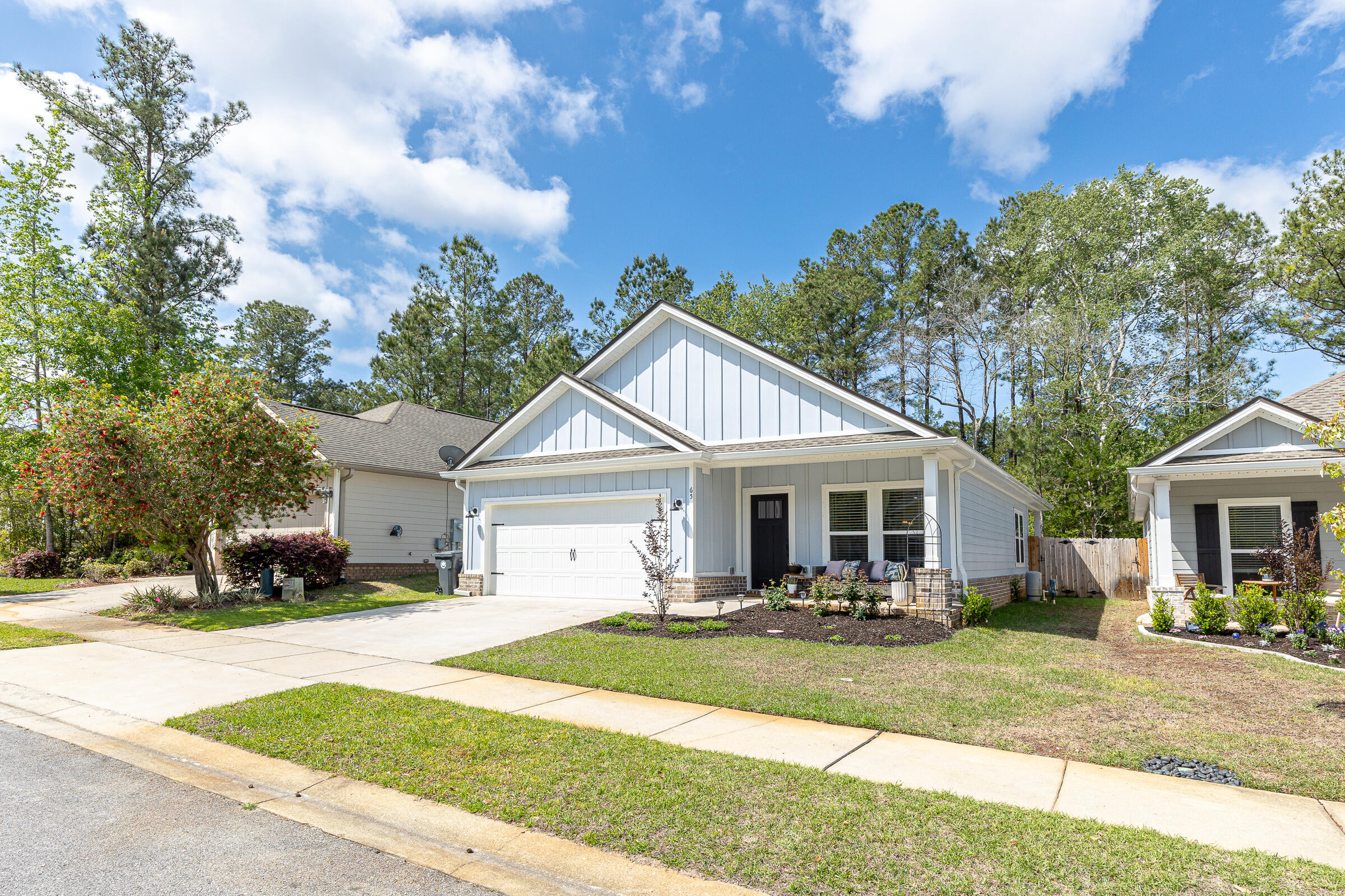 65 Marsh Landing North Freeport, FL 32439 - Photo 23 of 35 a view of a yard in front of house