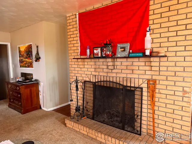 a stove top oven sitting inside of a room