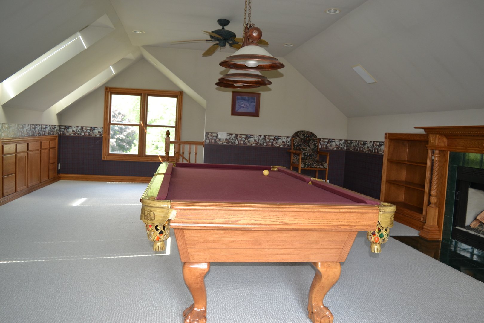 9N313 Muirhead Road Elgin, IL 60124 - Photo 21 of 61 a room with pool table and windows