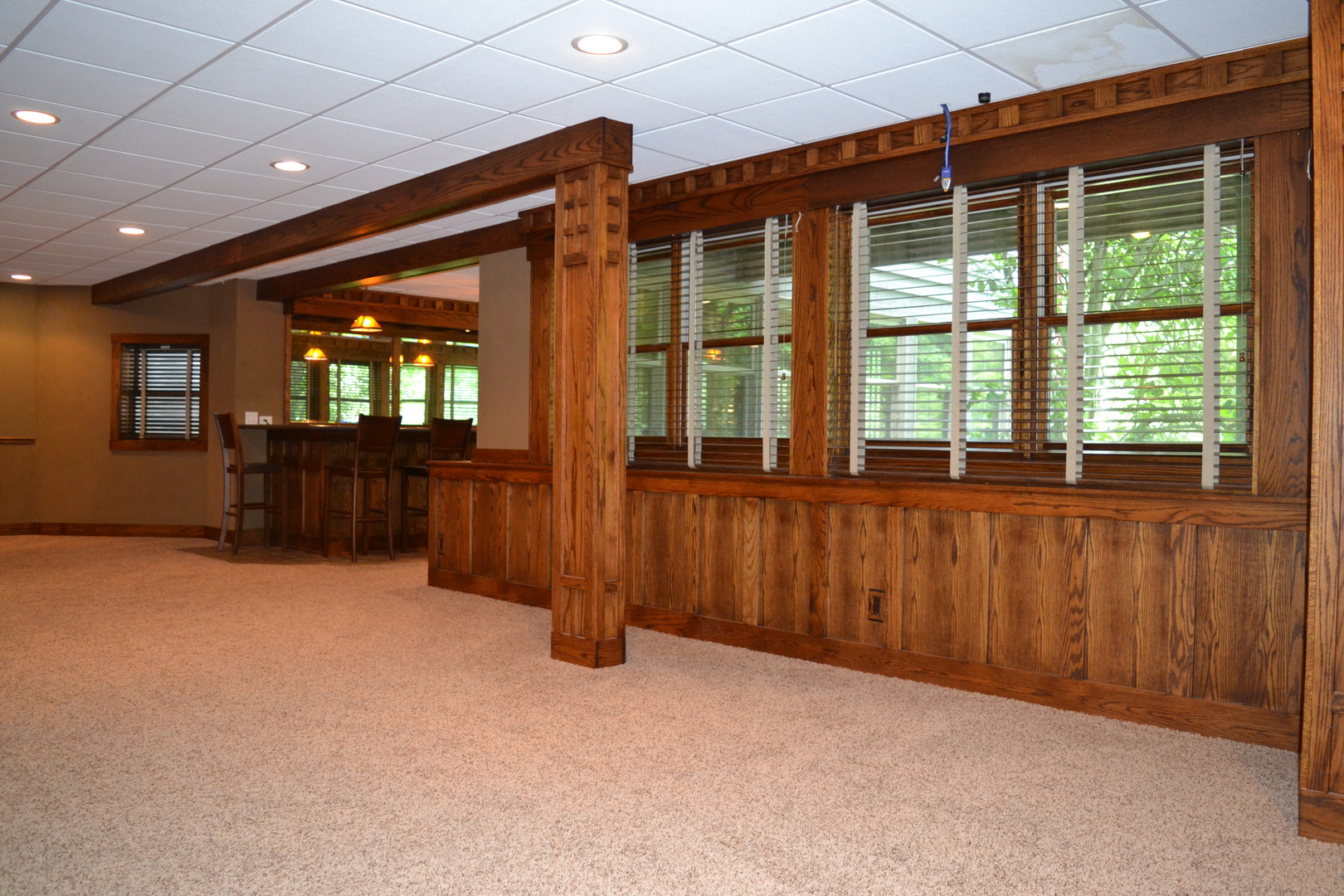 9N313 Muirhead Road Elgin, IL 60124 - Photo 41 of 61 a view of an empty room with a fireplace and a window