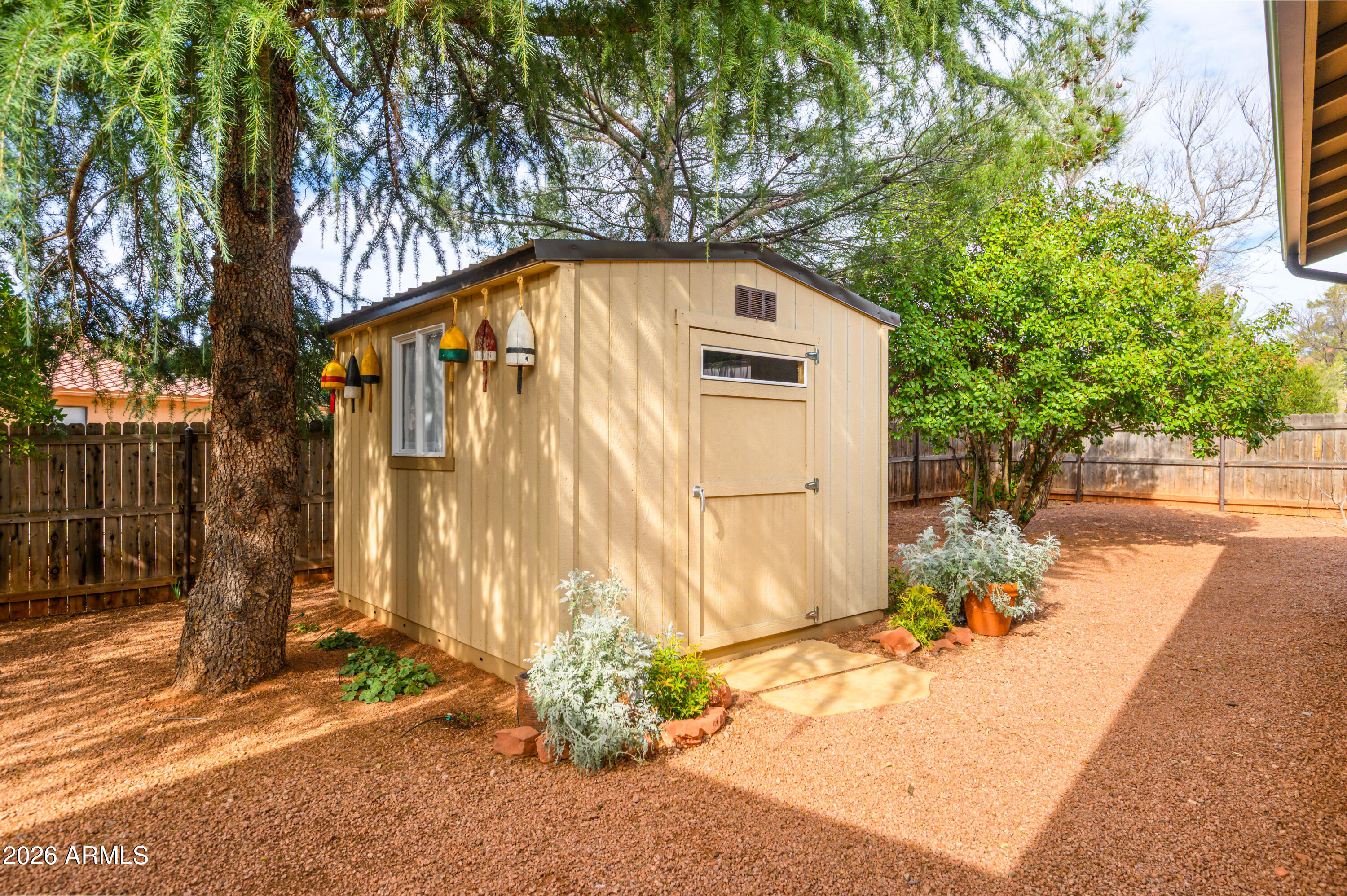 190 Creek Rock Road Sedona, AZ 86351 - Photo 30 of 41 Storage shed with additional space