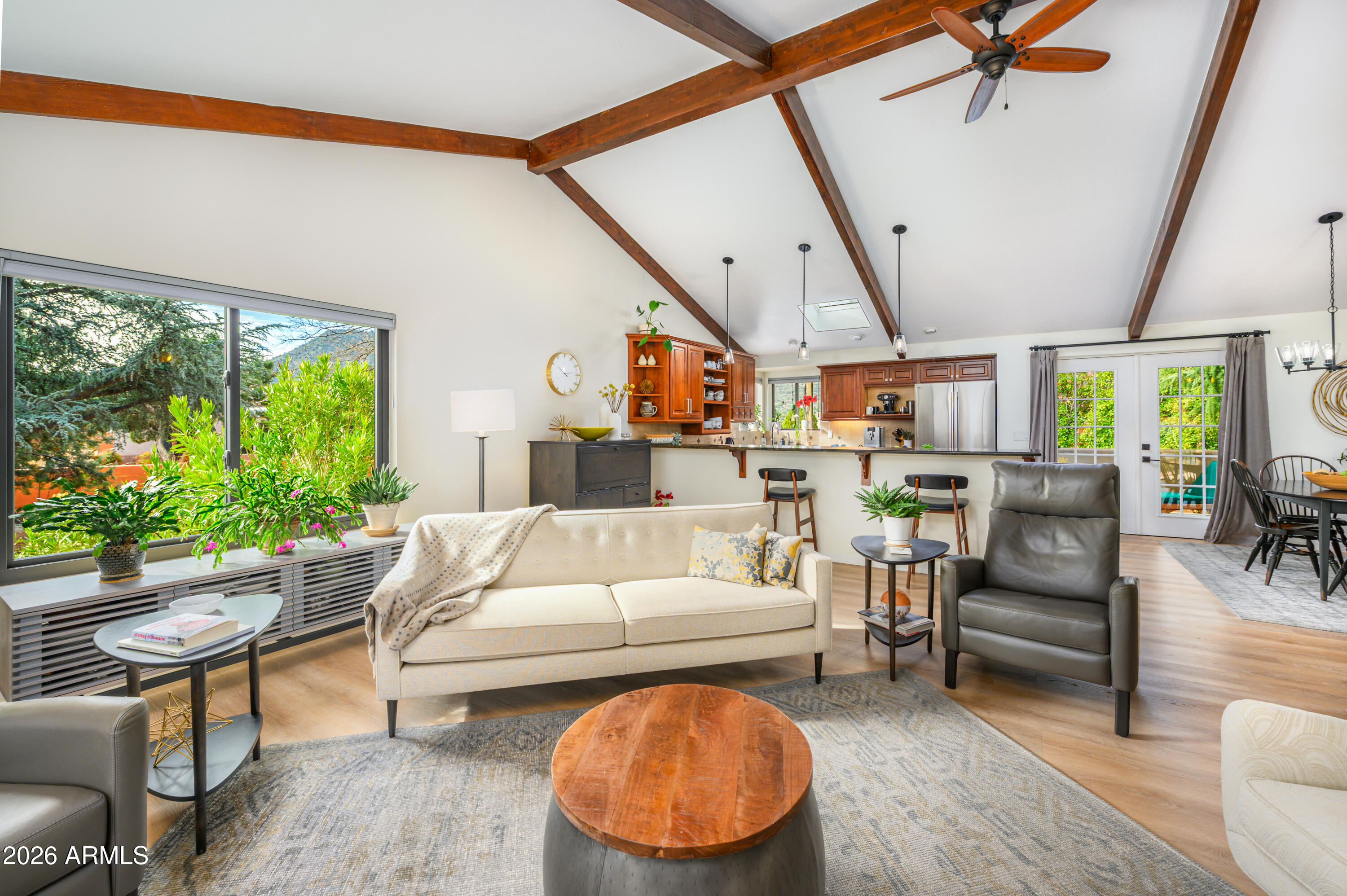 190 Creek Rock Road Sedona, AZ 86351 - Photo 6 of 41 Great Room filled with natural light