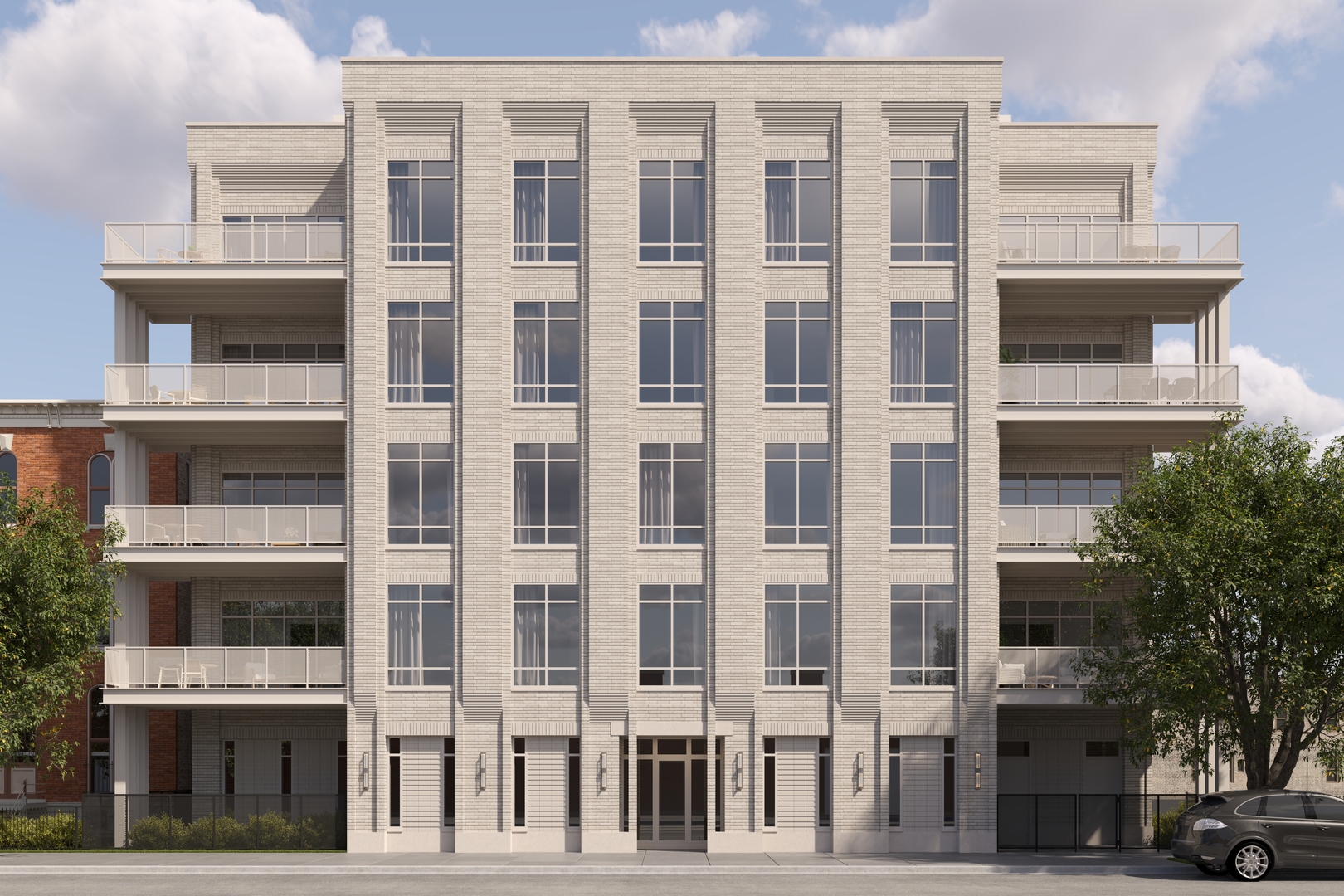 1282 West Washington Boulevard, Unit 2A Chicago, IL 60607 - Photo 2 of 2 a view of a building with a street