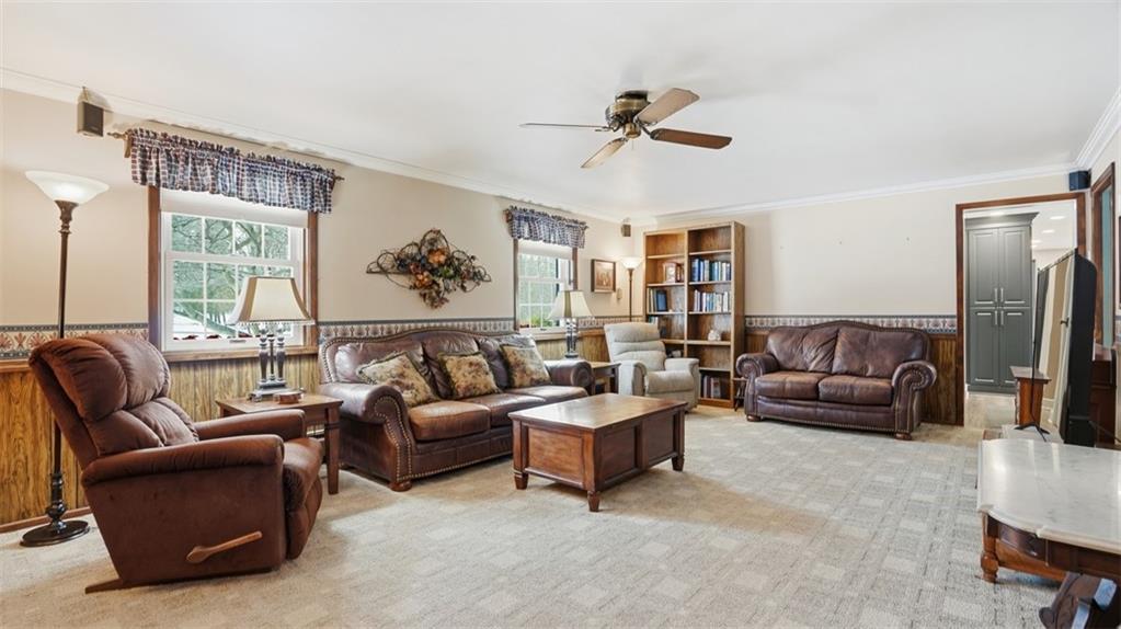 6142 Penn Drive Butler, PA 16002 - Photo 14 of 34 a living room with furniture and a large window