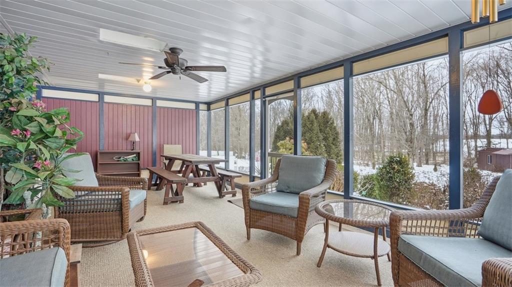 6142 Penn Drive Butler, PA 16002 - Photo 24 of 34 a living room with patio furniture and a potted plants