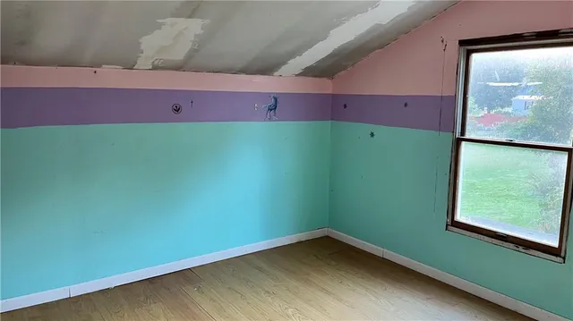 a view of room with window