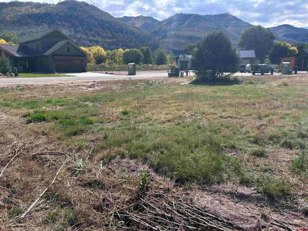 a view of a yard with an outdoor space