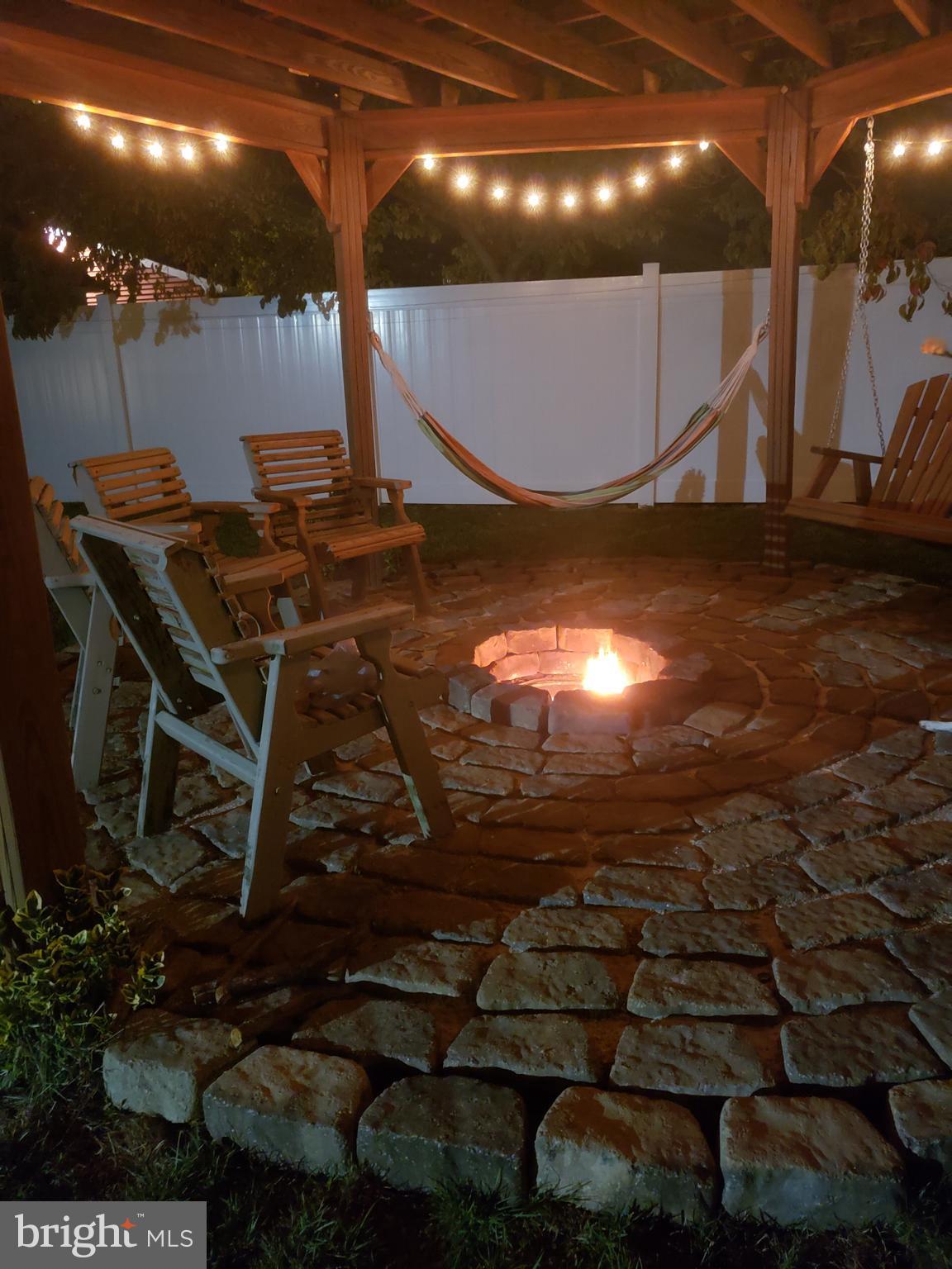 250 North Main Street Spring Grove, PA 17362 - Photo 30 of 34 Firepit at Night