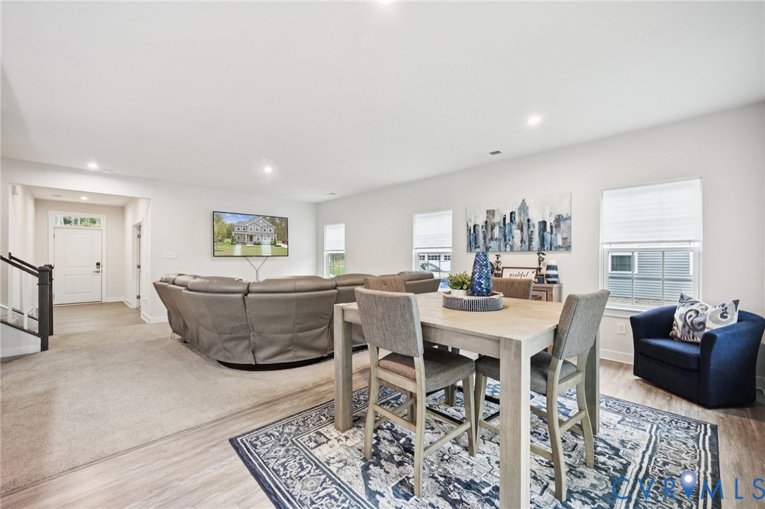 10237 Centralia Sta Road Chester, VA 23831 - Photo 11 of 35 a living room with furniture and a wooden floor