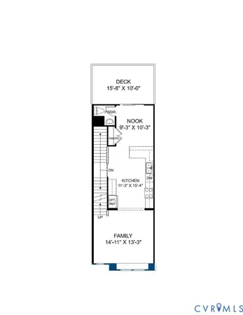 a picture of a bench in front of a door