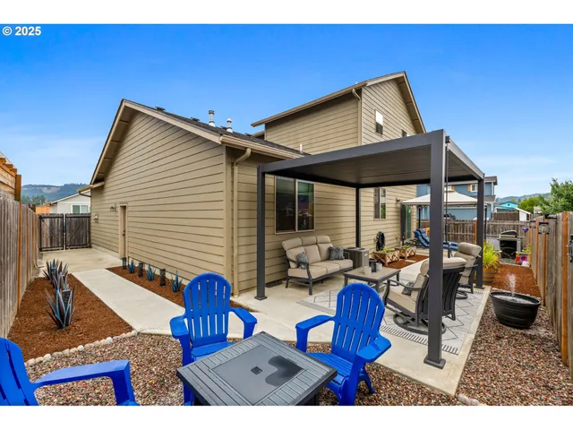 a view of living room and patio