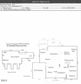 $894,000 | 7721 Moondance Court, Wake Forest, NC 27587