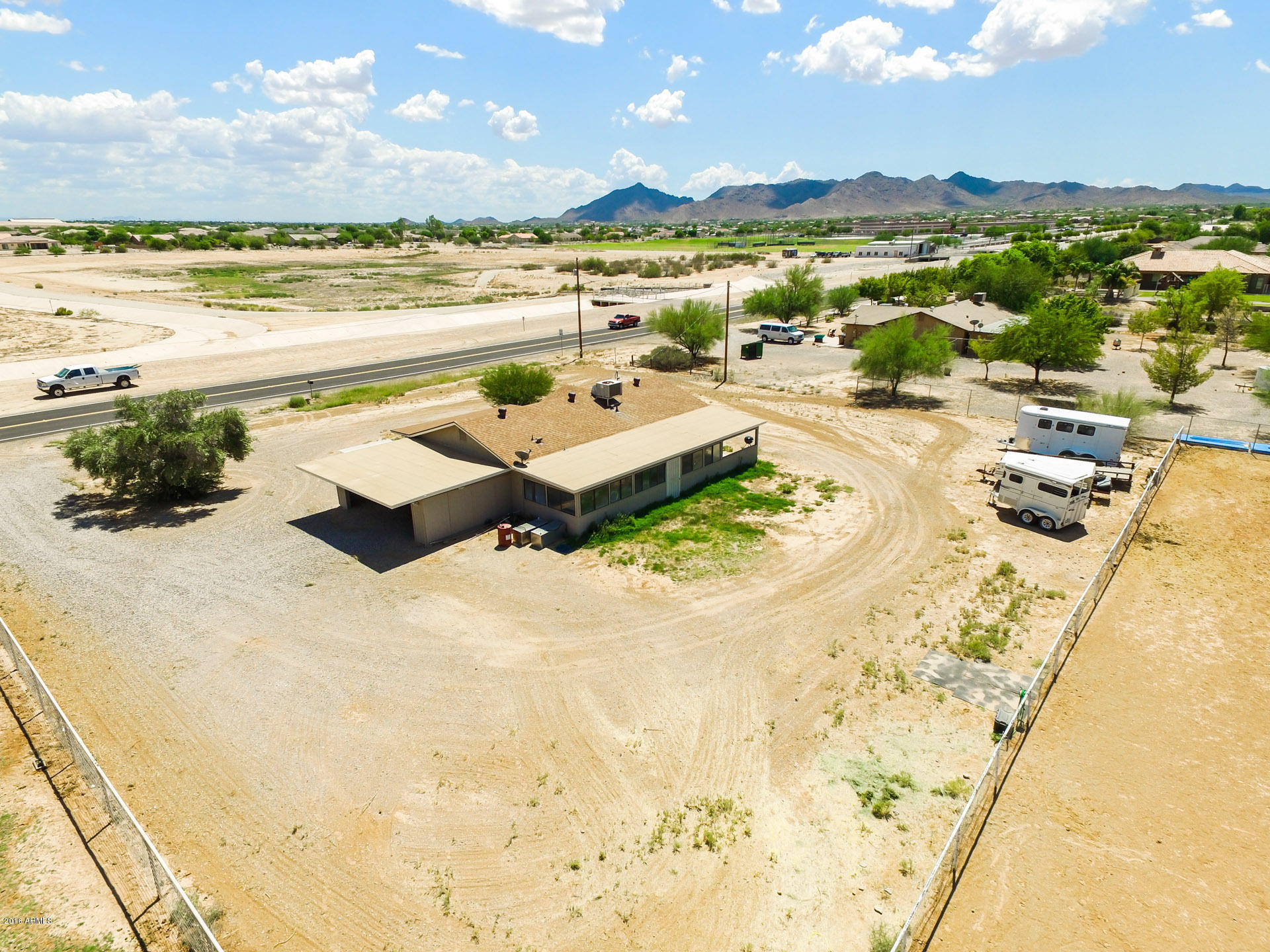 24460 South Sossaman Road Queen Creek, AZ 85142 - Photo 27 of 29 aerial back 4