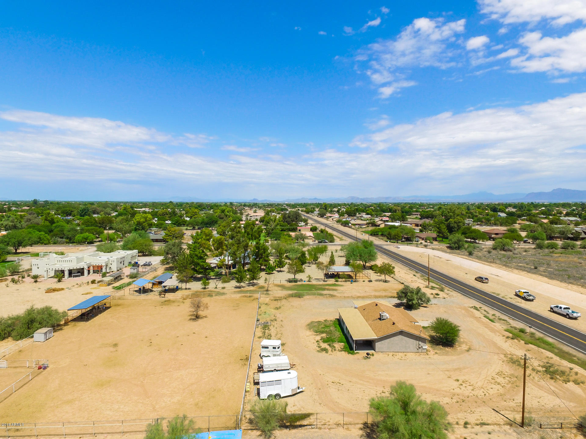 24460 South Sossaman Road Queen Creek, AZ 85142 - Photo 29 of 29 aerial side