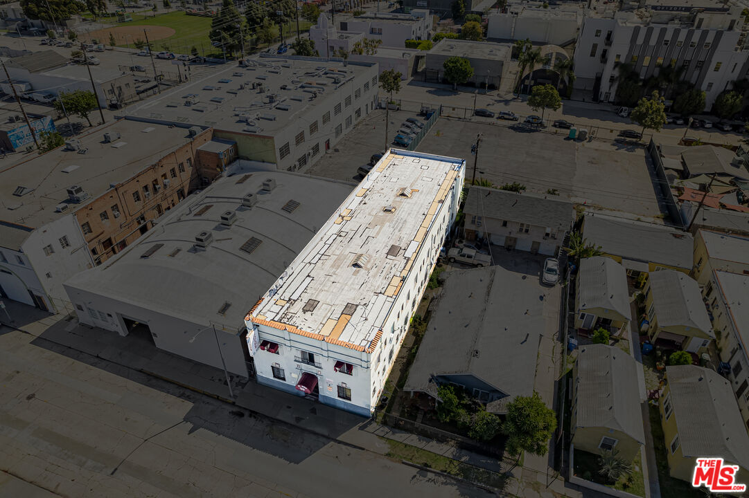 1042 Wilcox Avenue Los Angeles, CA 90038 - Photo 3 of 24 an aerial view of a parking space