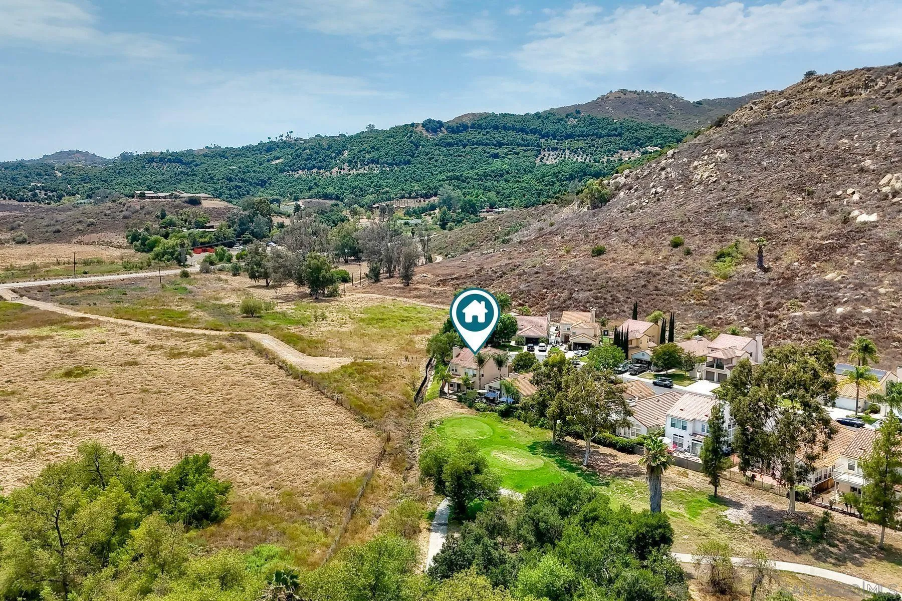 2476 Fallbrook Place Escondido, CA 92027 - Photo 6 of 33 a view of a town with mountains