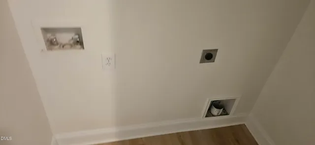 a view of a trees in a park