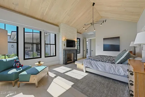 a building view with a outdoor space