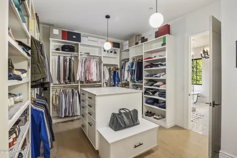 aerial view of a house with a yard