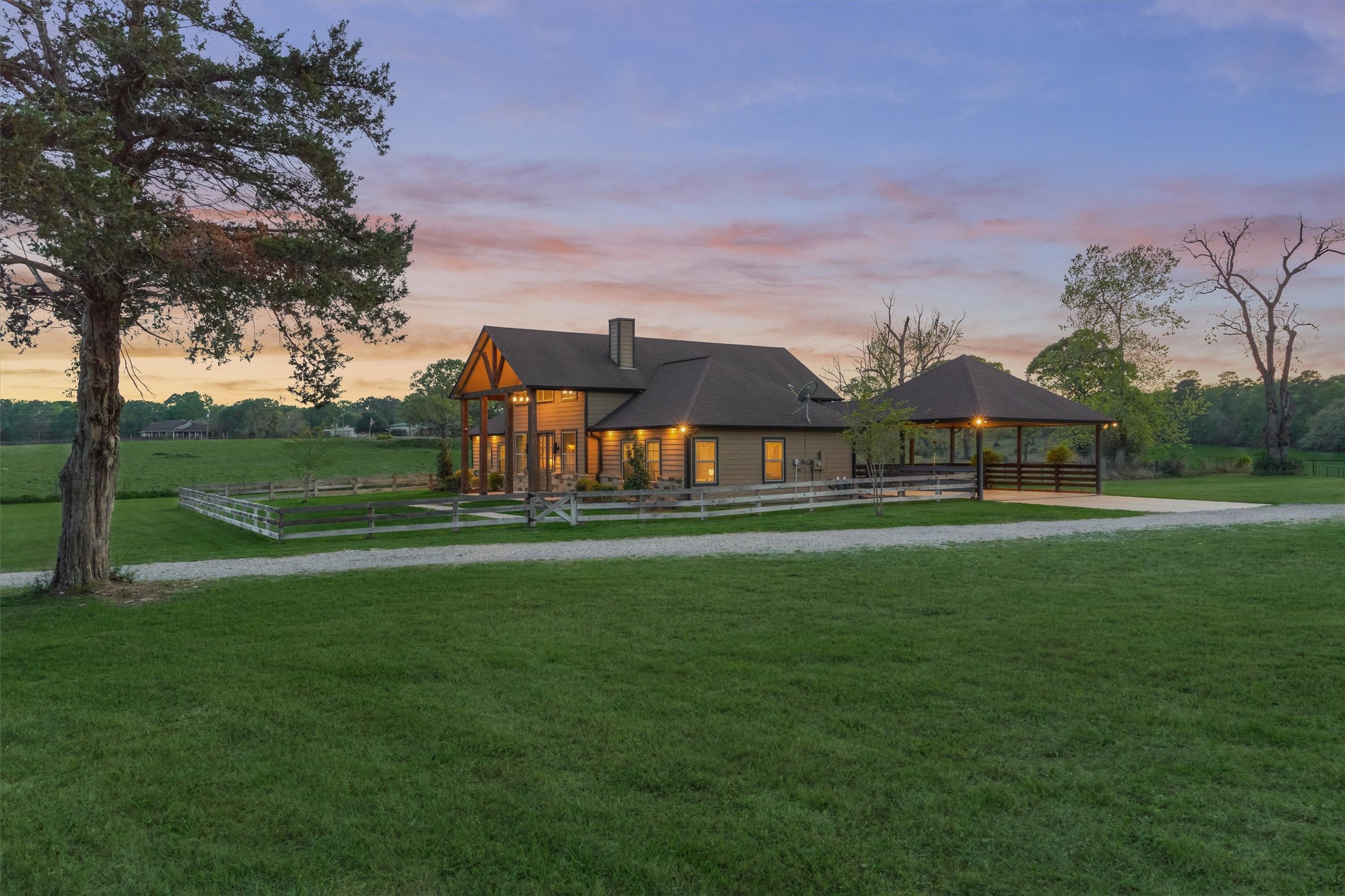13125 Browder Traylor Road Willis, TX 77378 - Photo 39 of 50 a view of house with garden space and street view