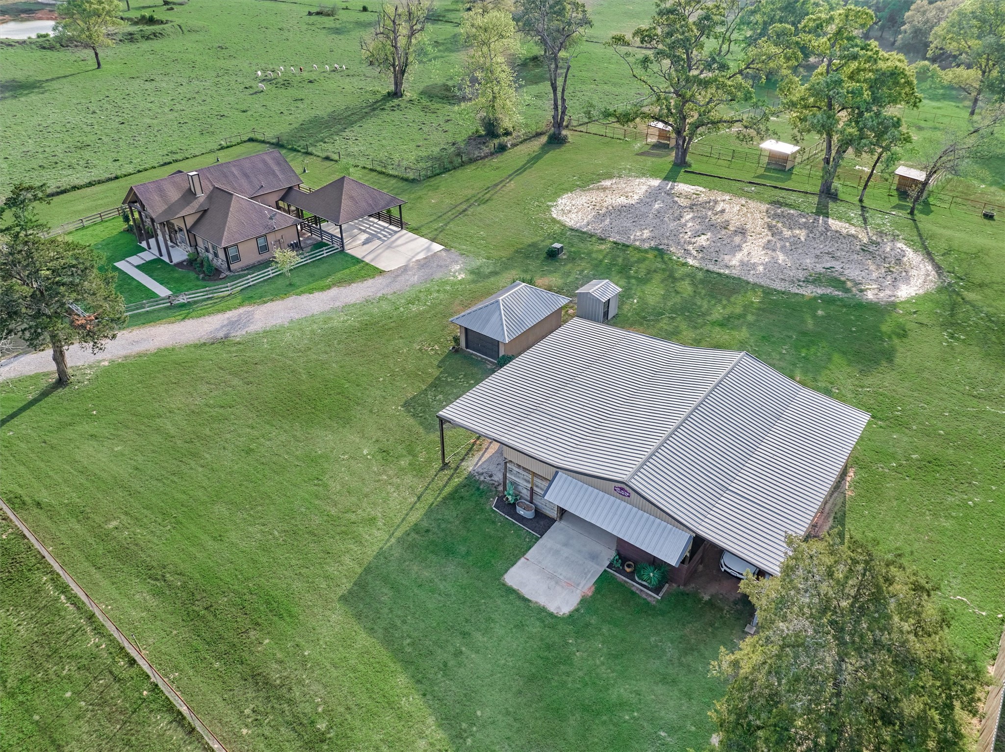 13125 Browder Traylor Road Willis, TX 77378 - Photo 5 of 50 an aerial view of a house