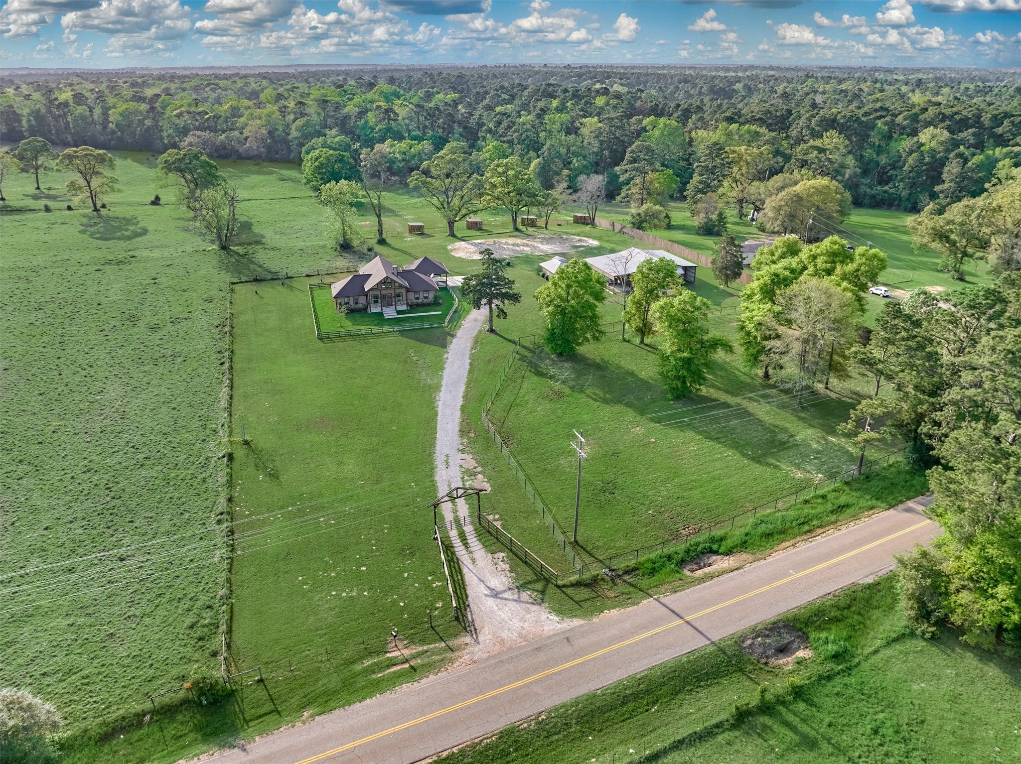13125 Browder Traylor Road Willis, TX 77378 - Photo 7 of 50 a view of a garden