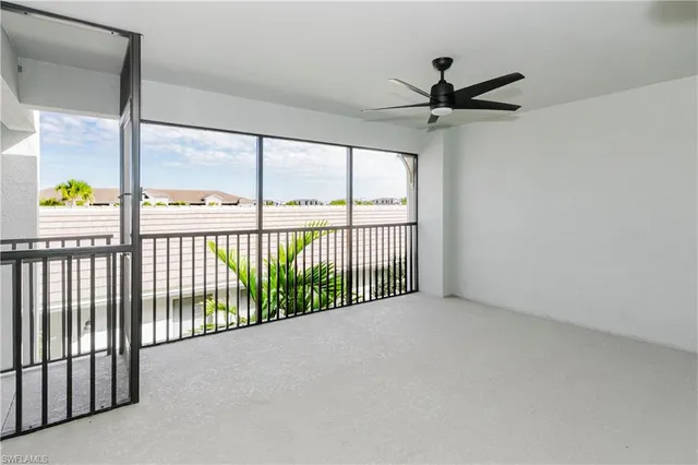 a close view of a utility room with a potted plant