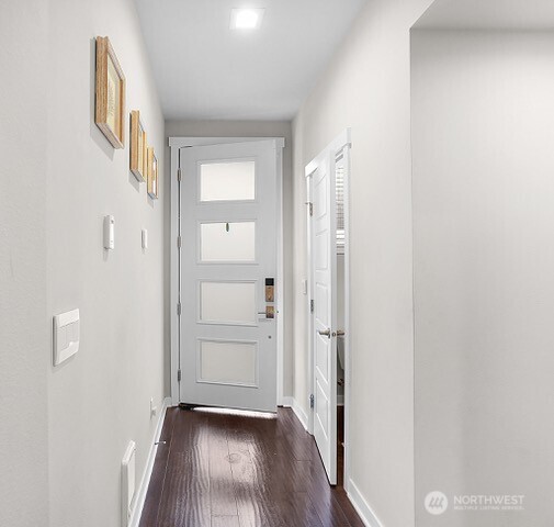 1325 Seattle Hill Road, Unit C2 Bothell, WA 98012 - Photo 3 of 26 a view of an entryway with wooden floor