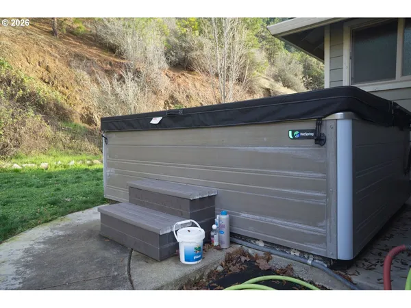 a view of outdoor space and yard