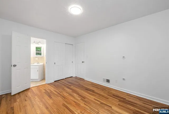 a view of a room with an empty space