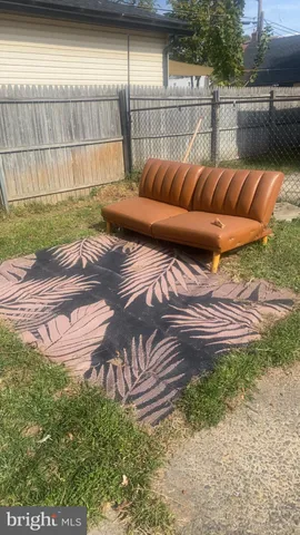 a view of outdoor space with seating