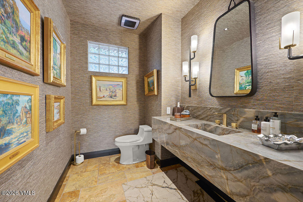 461 Winslow Road Edwards, CO 81632 - Photo 40 of 58 Beautiful Powder Bathroom