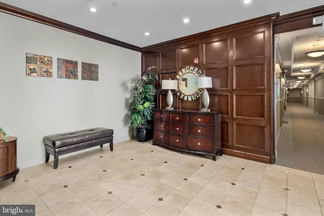 a room with a cabinets and a wooden floor
