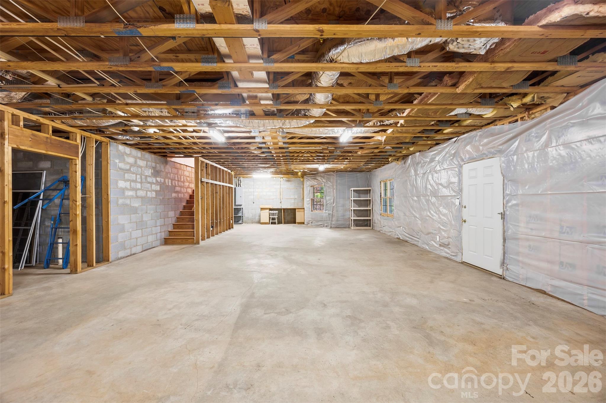 1917 Rucker Road Shelby, NC 28152 - Photo 34 of 41 a view of a room with wooden roof