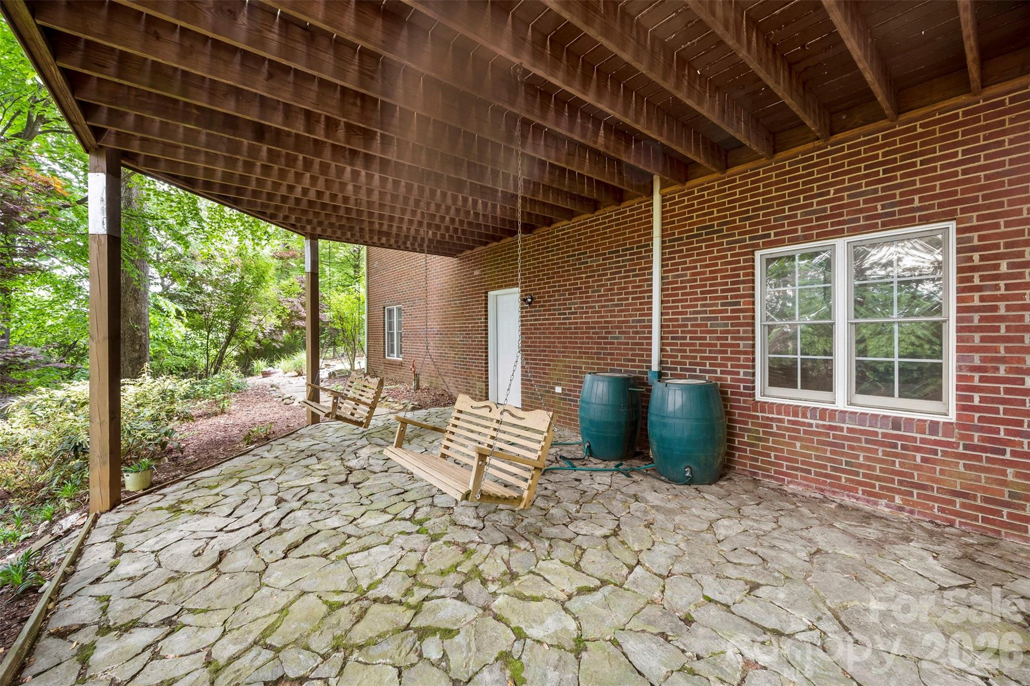 1917 Rucker Road Shelby, NC 28152 - Photo 36 of 41 a view of a porch with furniture and floor to ceiling window