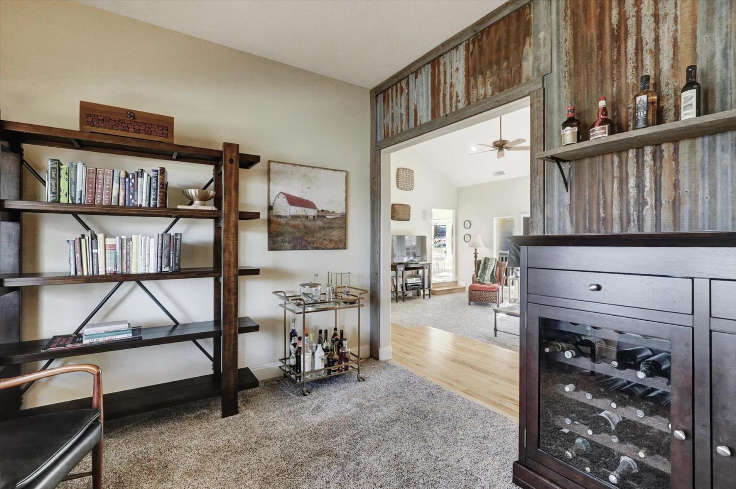 12597 Wolf Road Grass Valley, CA 95949 - Photo 27 of 88 Nod to the past in this "speakeasy " iron detailed den