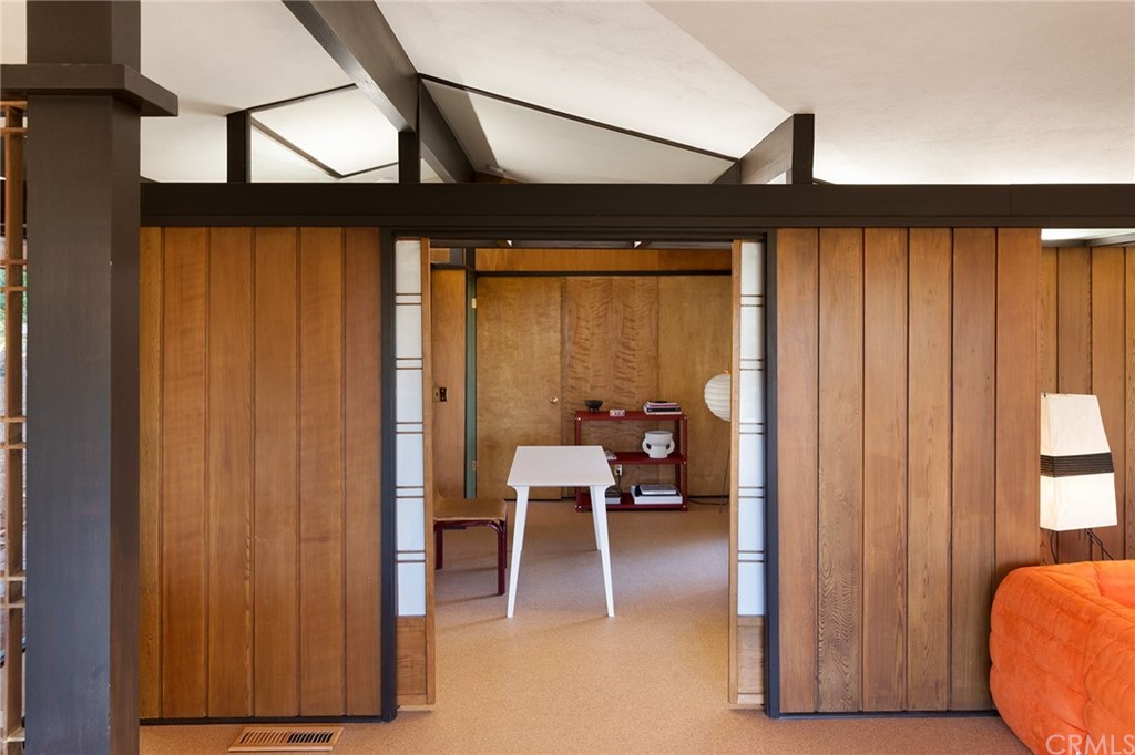 700 Edgeview Drive Sierra Madre, CA 91024 - Photo 13 of 32 a view of a hallway with furniture and a window