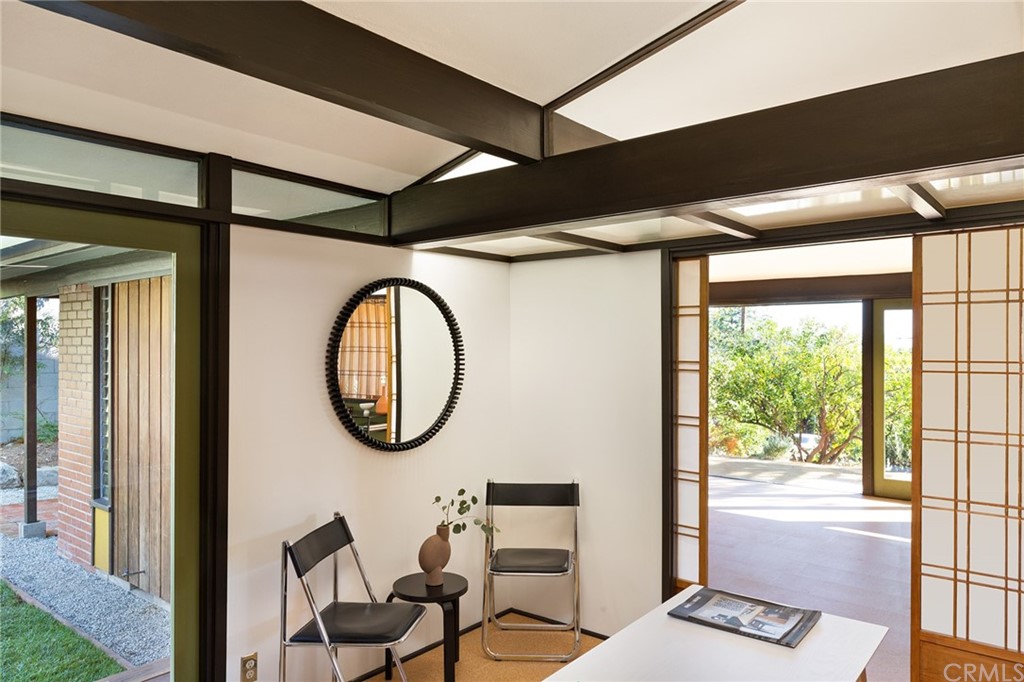 700 Edgeview Drive Sierra Madre, CA 91024 - Photo 14 of 32 a front view of a house with garden