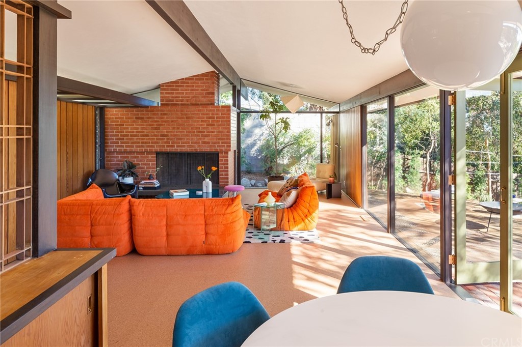 700 Edgeview Drive Sierra Madre, CA 91024 - Photo 8 of 32 a view of living room with furniture and floor to ceiling window