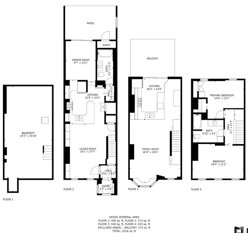 457 44th Street Brooklyn, NY 11220 - Photo 16 of 16 a picture of a very nice looking hallway