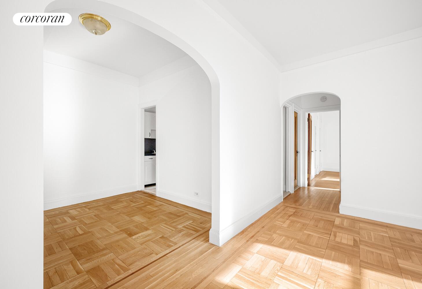 318 West 100th Street, Unit 7D Manhattan, NY 10025 - Photo 7 of 17 a view of a room with wooden floor