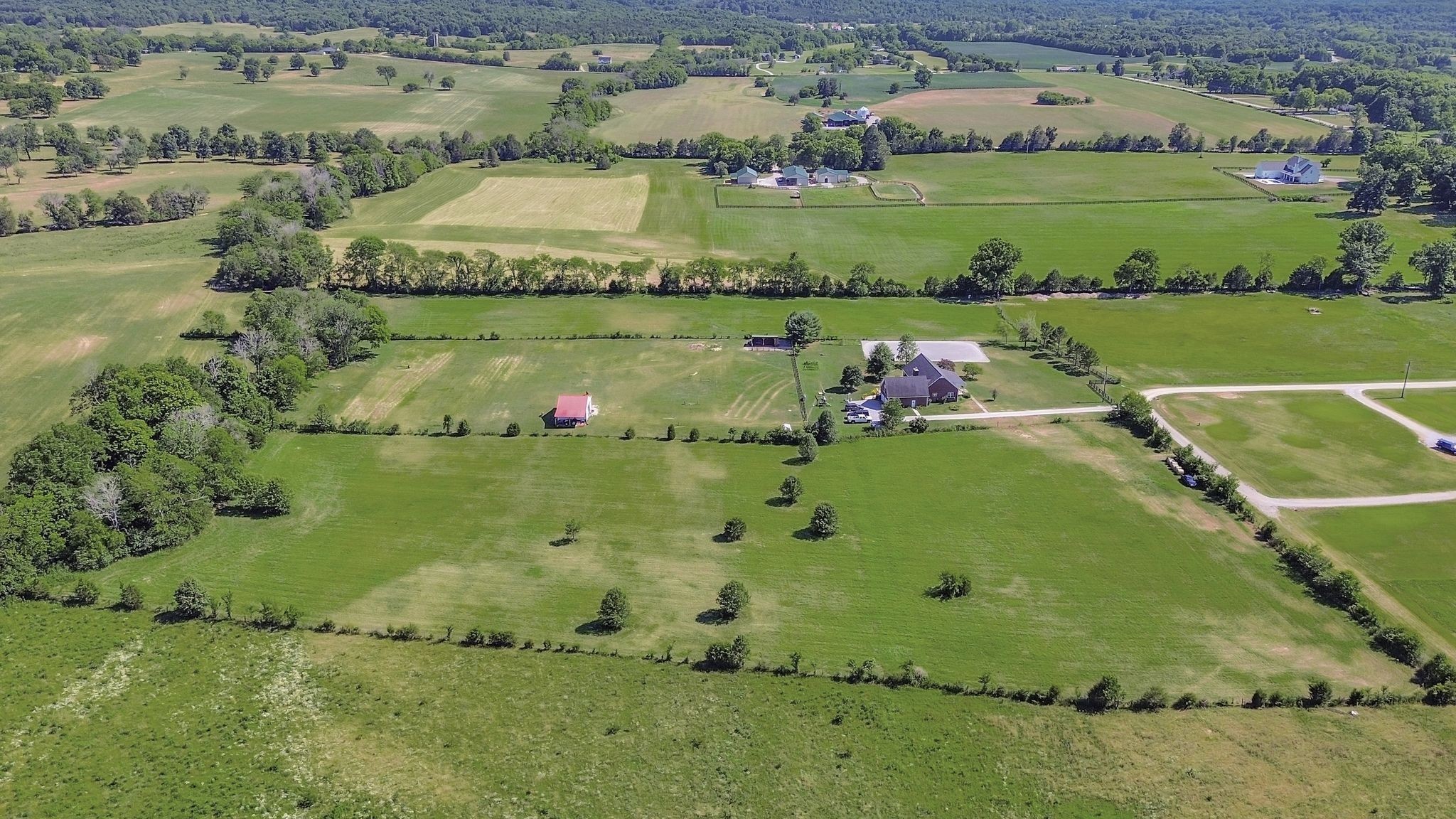 7108 Comstock Road Spring Hill, TN 37174 - Photo 64 of 70 an aerial view of a houses with outdoor space