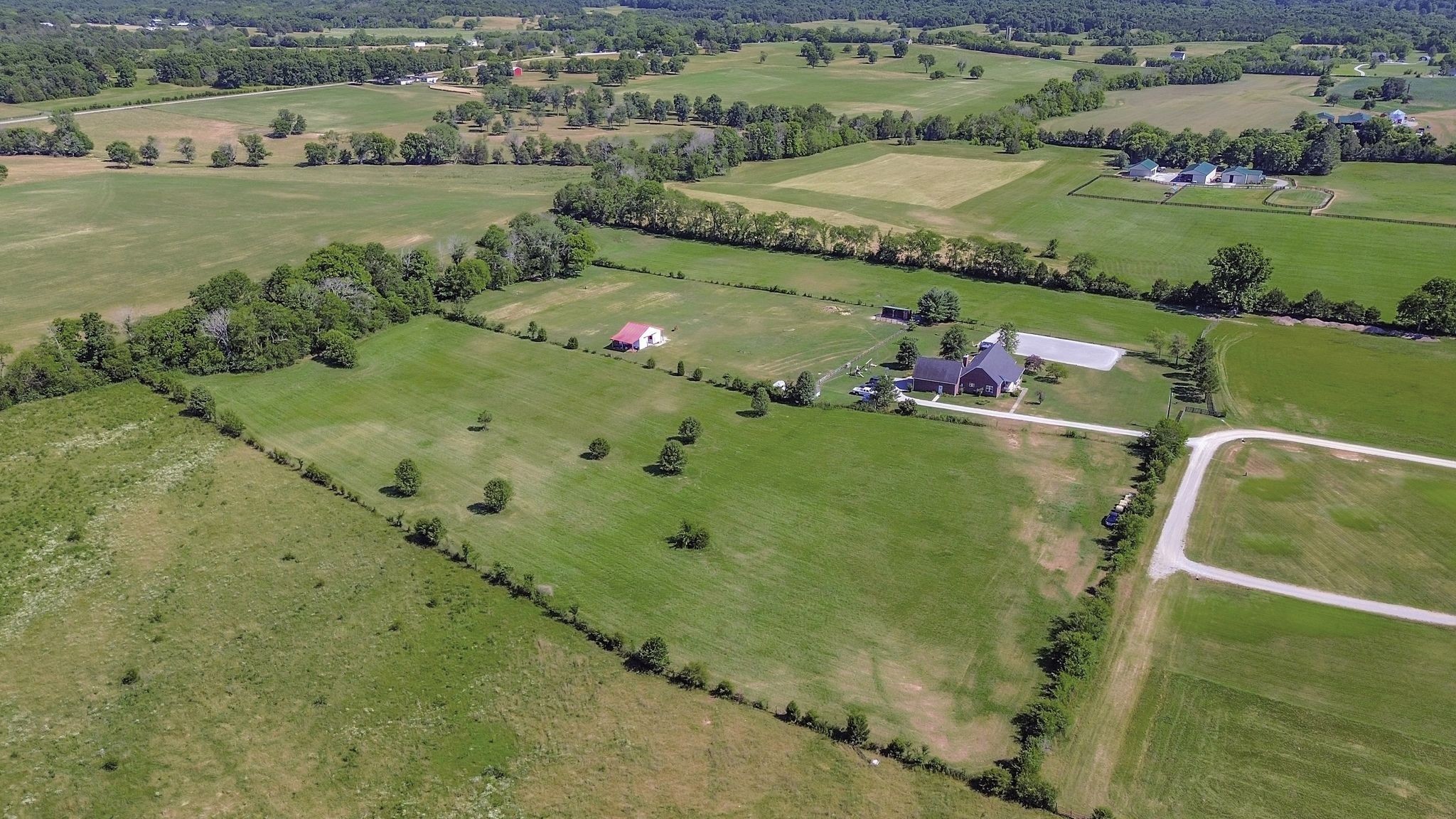 7108 Comstock Road Spring Hill, TN 37174 - Photo 65 of 70 an aerial view of a houses with outdoor space